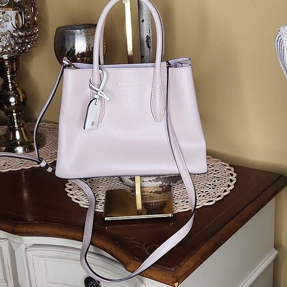 Kate Spade blush small crossbody satchel bag - Picture 1 of 7